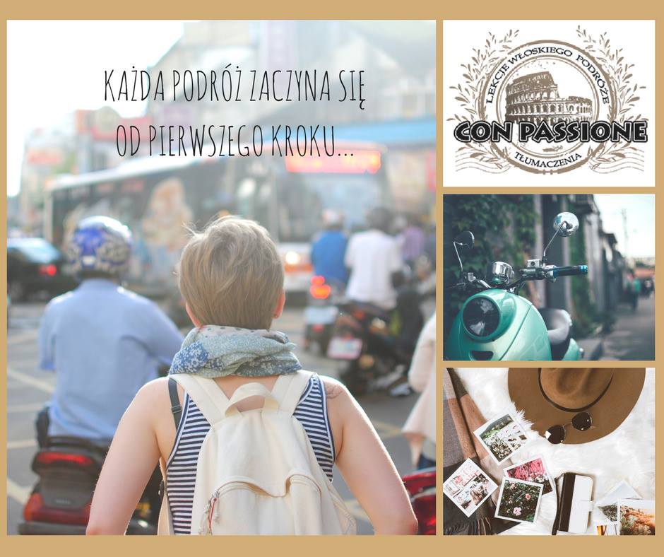 każda podróż zaczyna się od pierwszego kroku