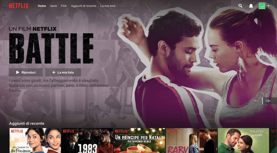 Netflix język włoski